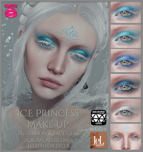 [POUT!] Ice Princess 2K Make - up - EVO X