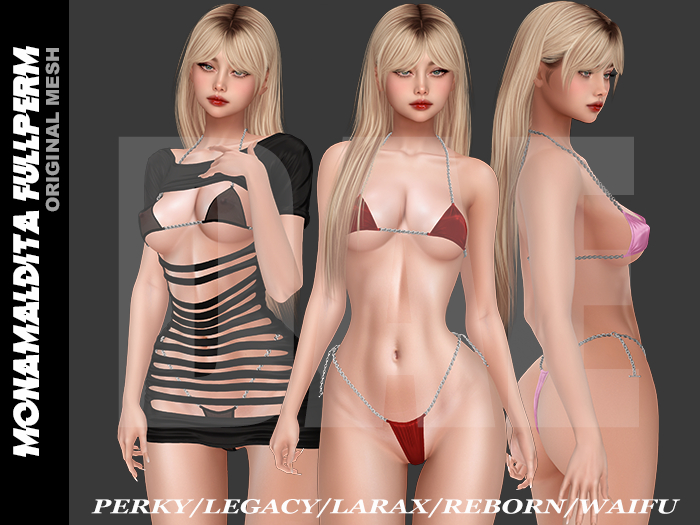 237 - MONAMALDITA - Dae - Blouse & Bikine Set *DISCOUNT*