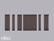 Elm. Winnie Wallpanels [Pack #2]
