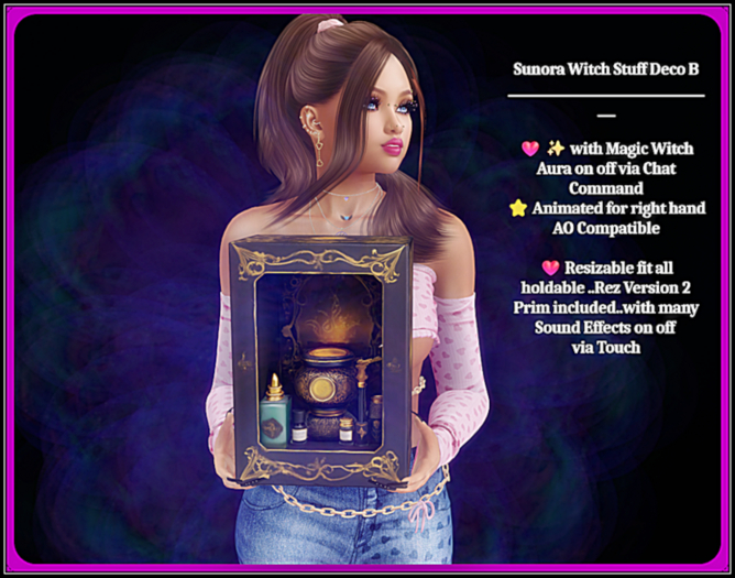 Sunora Witch Stuff Deco B