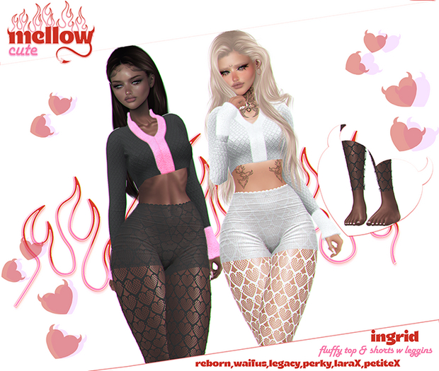 mellowcute-ingrid top-fatpack
