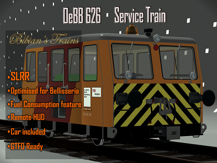 OeBB 626 Service Train SLRR