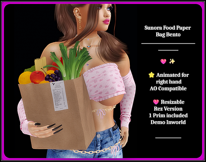 Sunora Food Paper Bag Bento