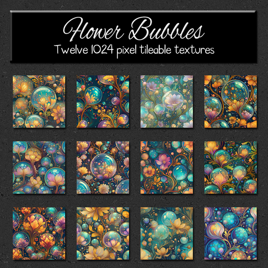 *Wallflowers* Flower Bubbles
