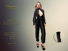 *Chopard Couture* Sabrina Outfit - Black/Silver