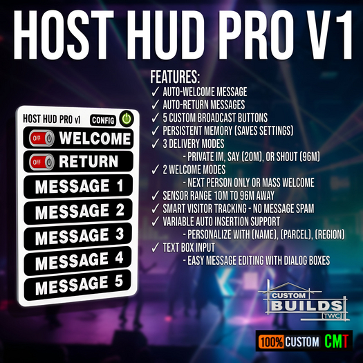 HOST HUD Pro V1 [NEW RELEASE!]
