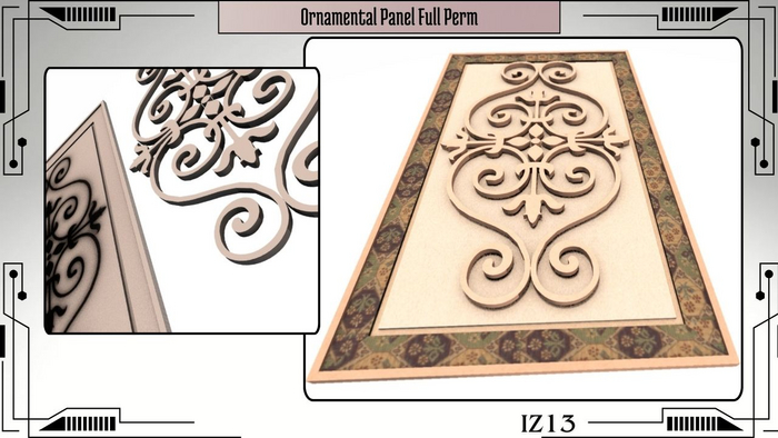 Ornamental Panel Full Perm