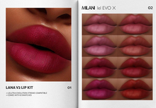 MILANI - "LANA V2" LIP KIT / FATPACK
