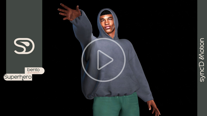 sync'D Motion - Superhero Pack (bento)