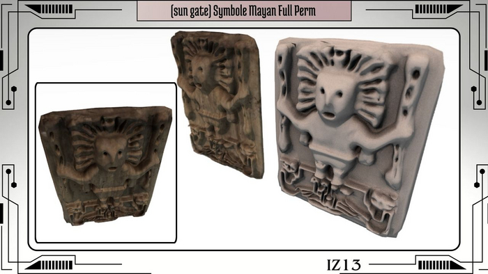sun gate Mayan Full Perm