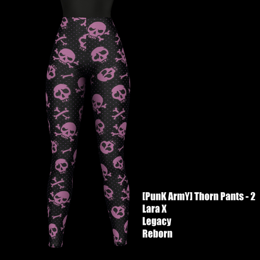 [PunK ArmY] Thorn Pants - 2 DEMO