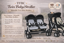 TFBC – Baby Stroller – Twins Strollers | Zooby Compatible | SUKi Scripted – HUD Included