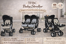 TFBC Baby Stroller ULTIMATE FATPACK – Wearable Single + Twins + Tandem | Zooby Compatible | SUKi Scripted | HUD Included