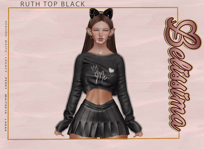 [Belissima] Ruth Top Black