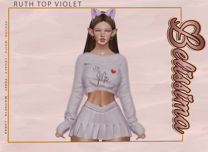 [Belissima] Ruth Top Violet