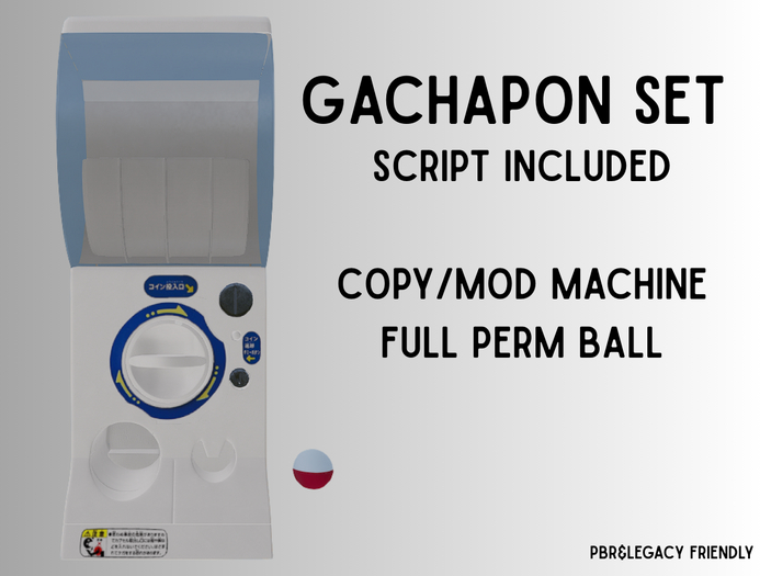 Gachapon set