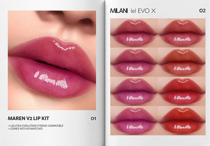 MILANI - "MAREN V2" LIP KIT / FATPACK