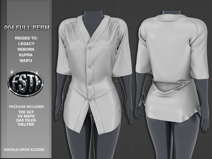 [FSTI] 004 JERSEY SHIRT FULL PERM