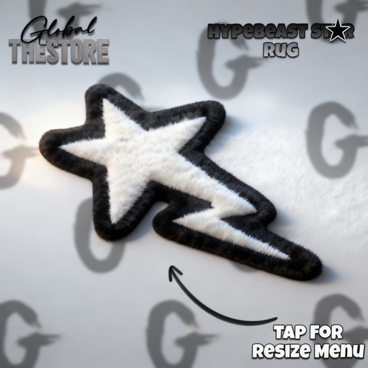 Global Hypebeast Star Rug
