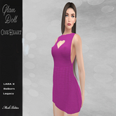 Glam Doll-OneHeart Minidress Pink