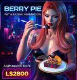 Berry Pie with Eating Animation | Copy & Transfer | National Pie Day Special – Aqshaquinn Store
