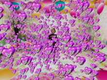 Valentine litle rose hearts