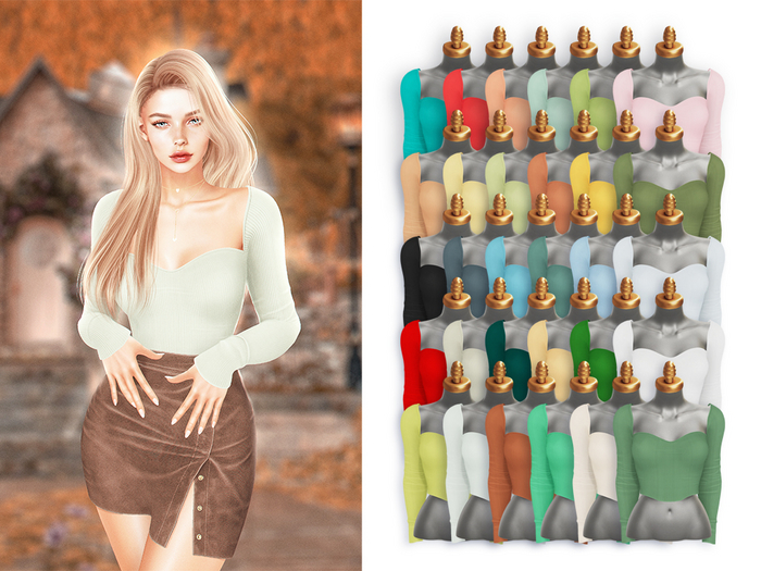 -Sorumin- College Chic SET -Top FATPACK-