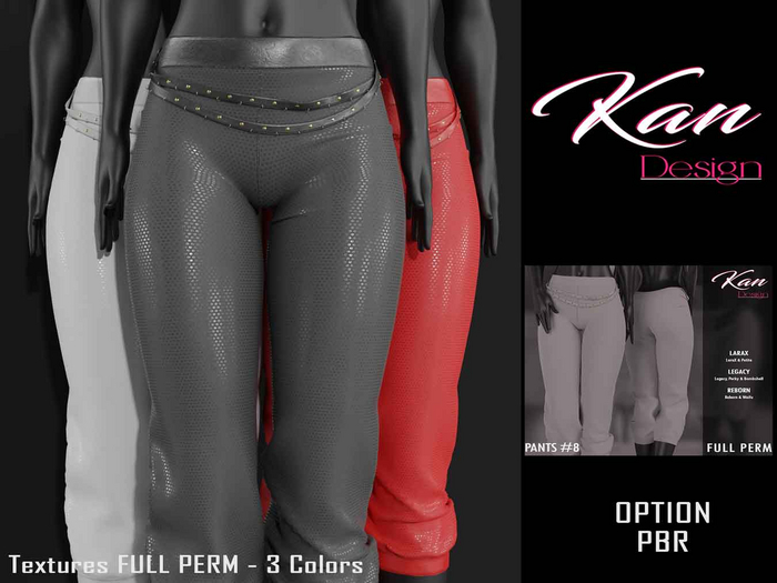 KANDESIGN - Textures FP - PANTS #8