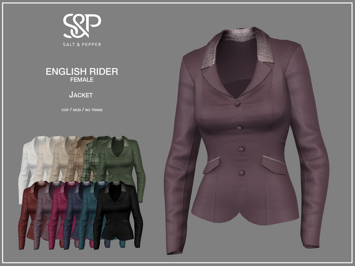 S&P English Rider F - jacket - Maitreya LaraX