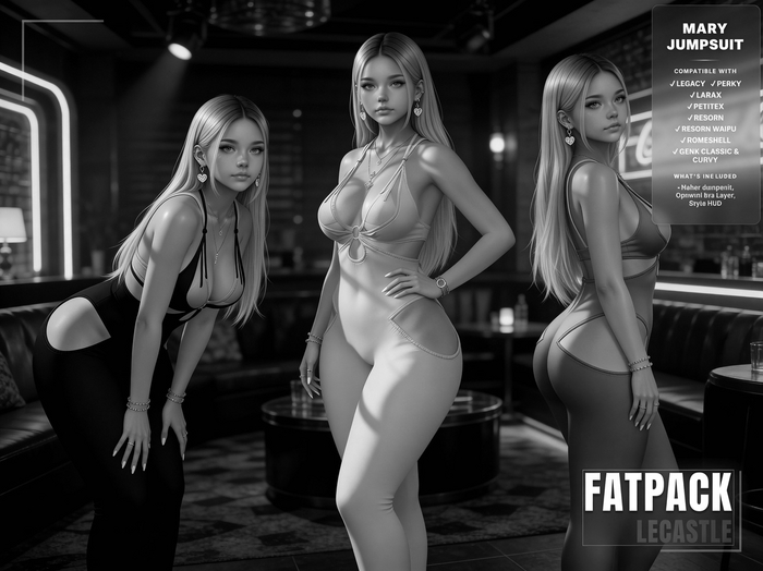 [LECASTLE] Mary Jumpsuit *DEMO*