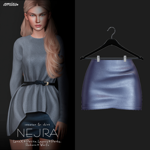 amias - NEJRA skirt ink