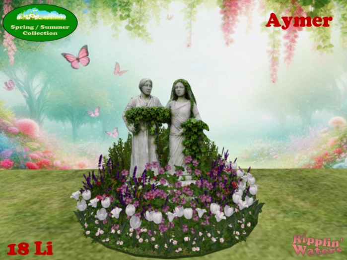 RW - Summer spring Couple Unity Statue *Aymer* c/m