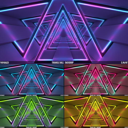 Paparazzi - FATPACK BACKDROPS - Triangle Hall