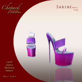 *Chopard Couture* Sabine Heels - Pink