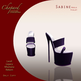 *Chopard Couture* Sabine Heels - Violet