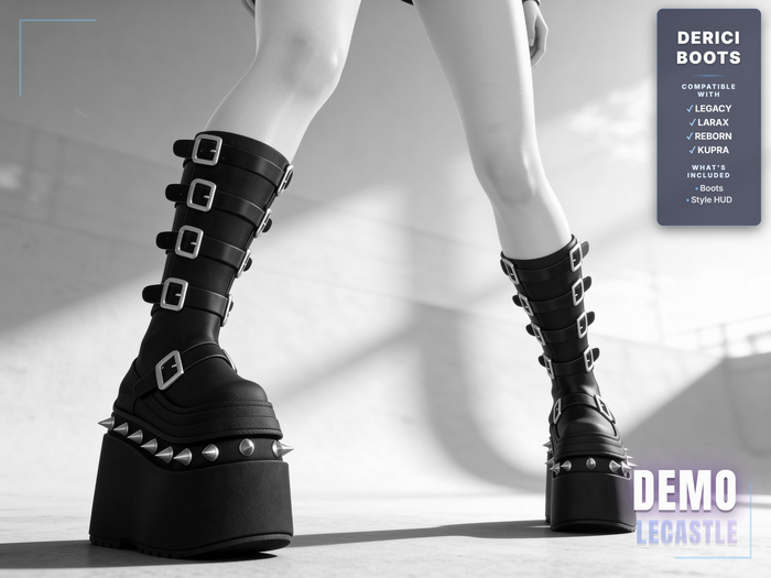 [LECASTLE] Derici Boots *DEMO*