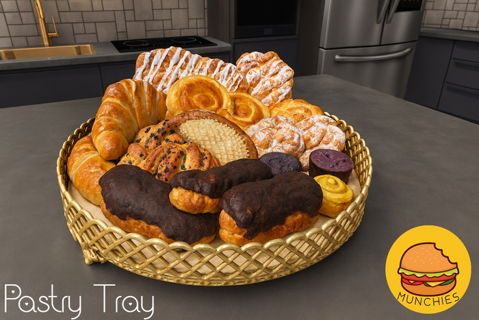 .:Munchies:. Pastry Tray