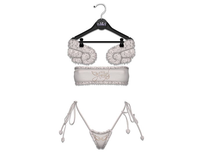 Loki - Remiel Lingerie Set - Grey