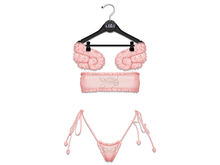 Loki - Remiel Lingerie Set - Peach