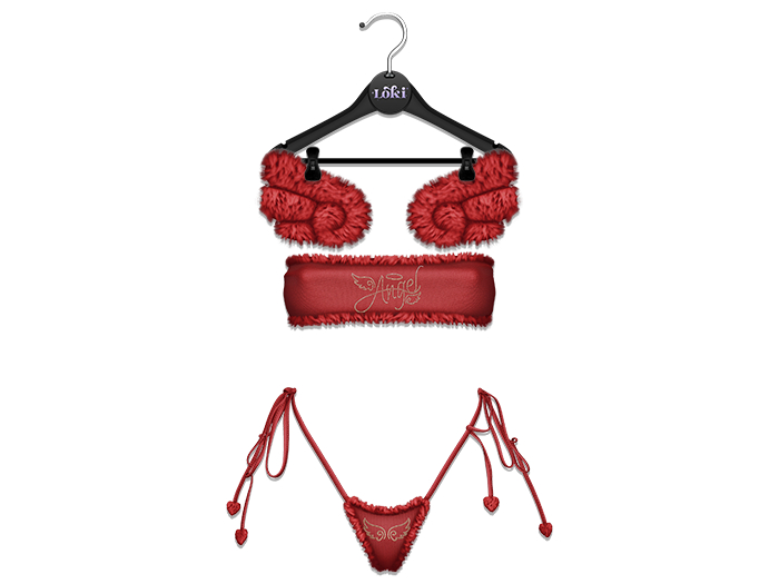 Loki - Remiel Lingerie Set - Red