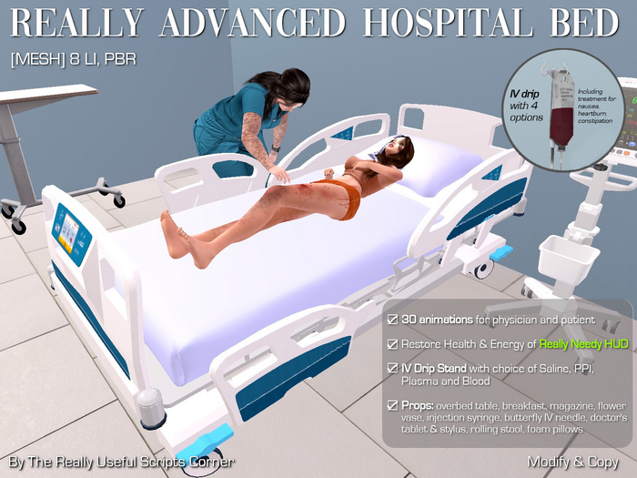 *Really Advanced Hospital Bed