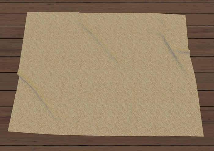 Cream Shagpile Rug