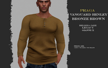 Praga Vanguard Henley - Bronze Brown