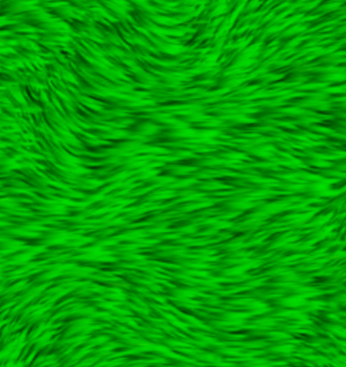 Xootfly Creations Green Rabbit Fur Rug