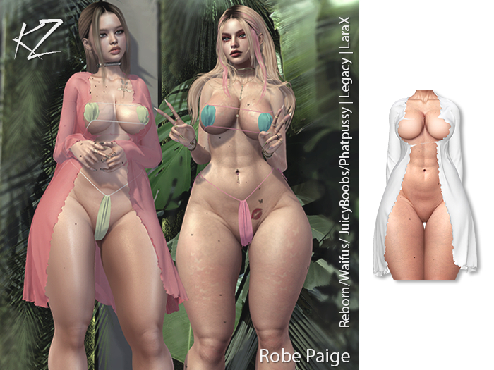 KZ Robe Paige White