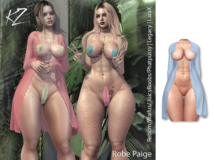 KZ Robe Paige Sky