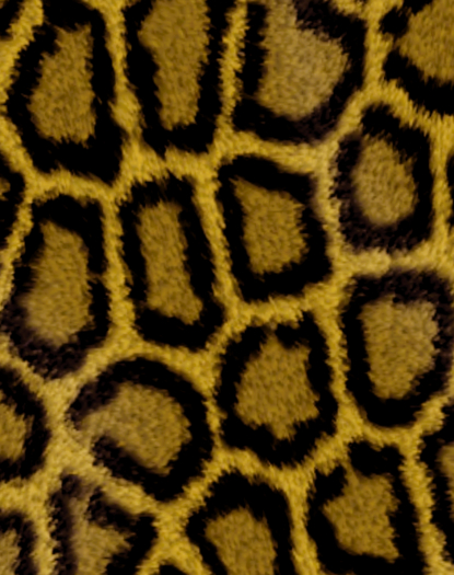 Xootfly Creations Leopard Fur Rug
