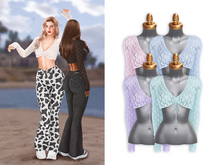 -Sorumin- Soft Flare SET -Top Pastel 1 Pack-