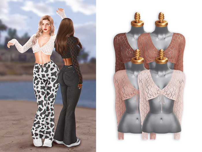 -Sorumin- Soft Flare SET -Top Nude Pack-