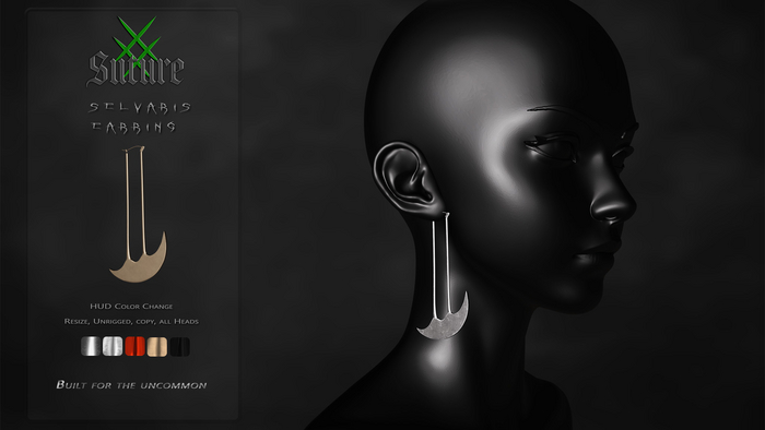 SUTURE - EARRING SELVARIS